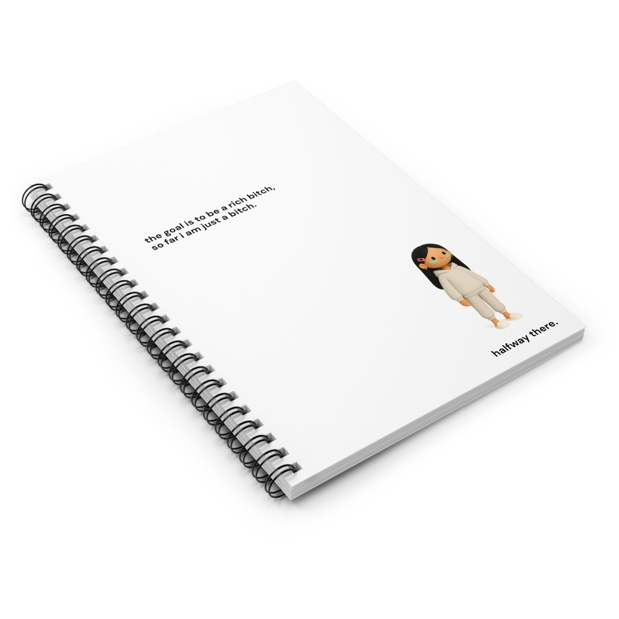 Ruled Line Notebook - Simple and Functional Design