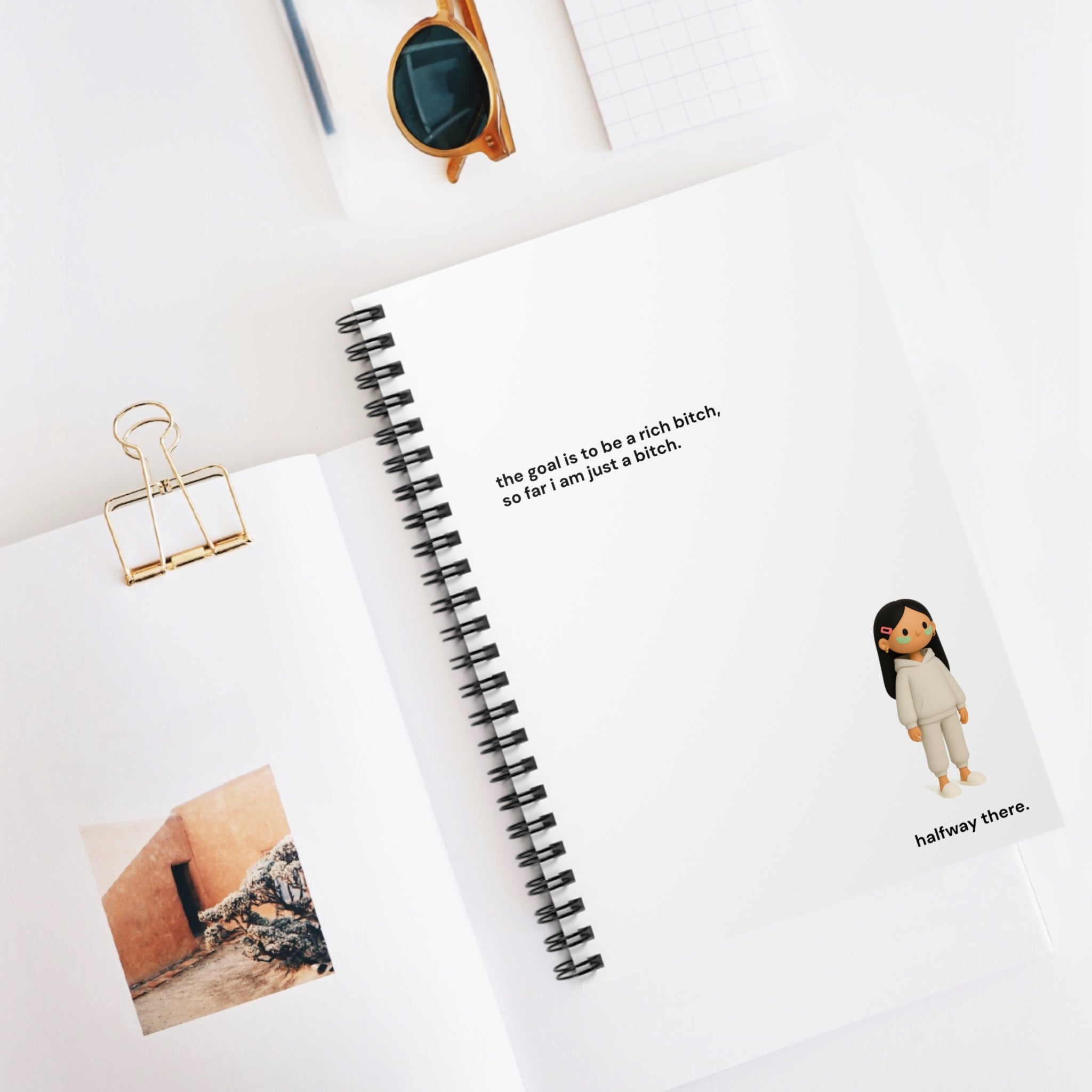 Ruled Line Notebook - Simple and Functional Design