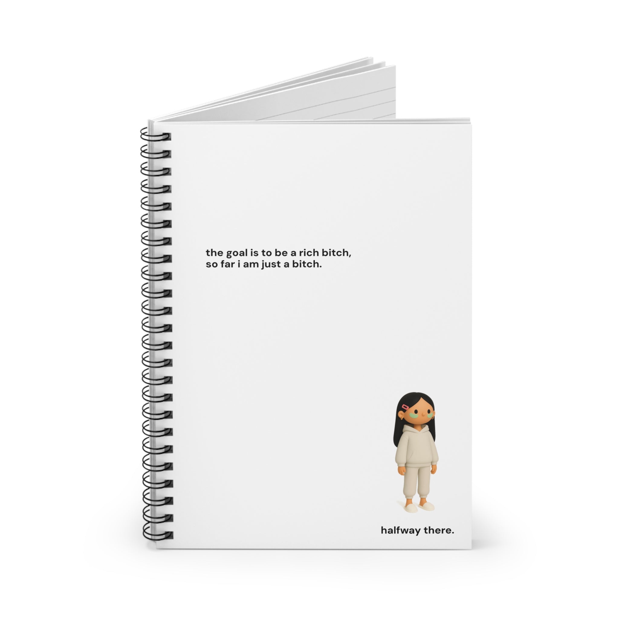 Ruled Line Notebook - Simple and Functional Design