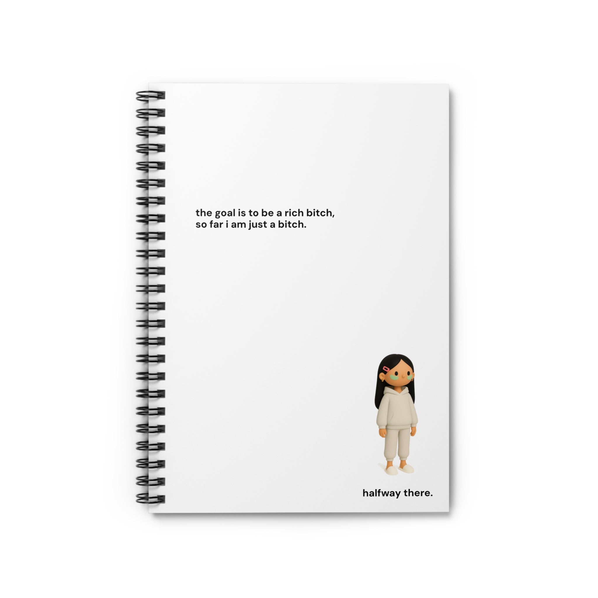Ruled Line Notebook - Simple and Functional Design