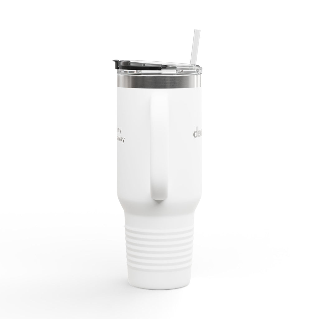 Insulated Travel Mug, 40oz - Stainless Steel